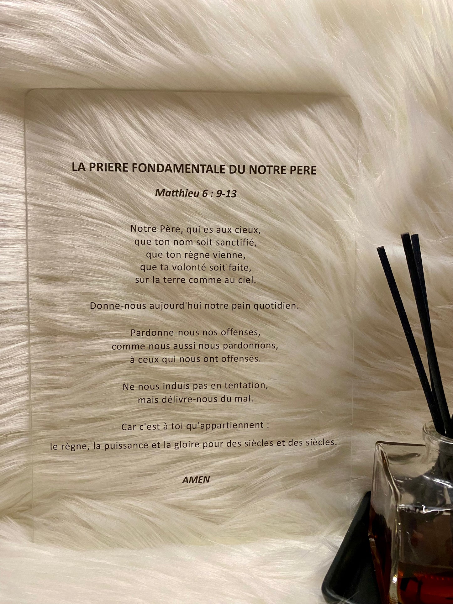 LA PRIERE FONDAMENTALE DU NOTRE PERE