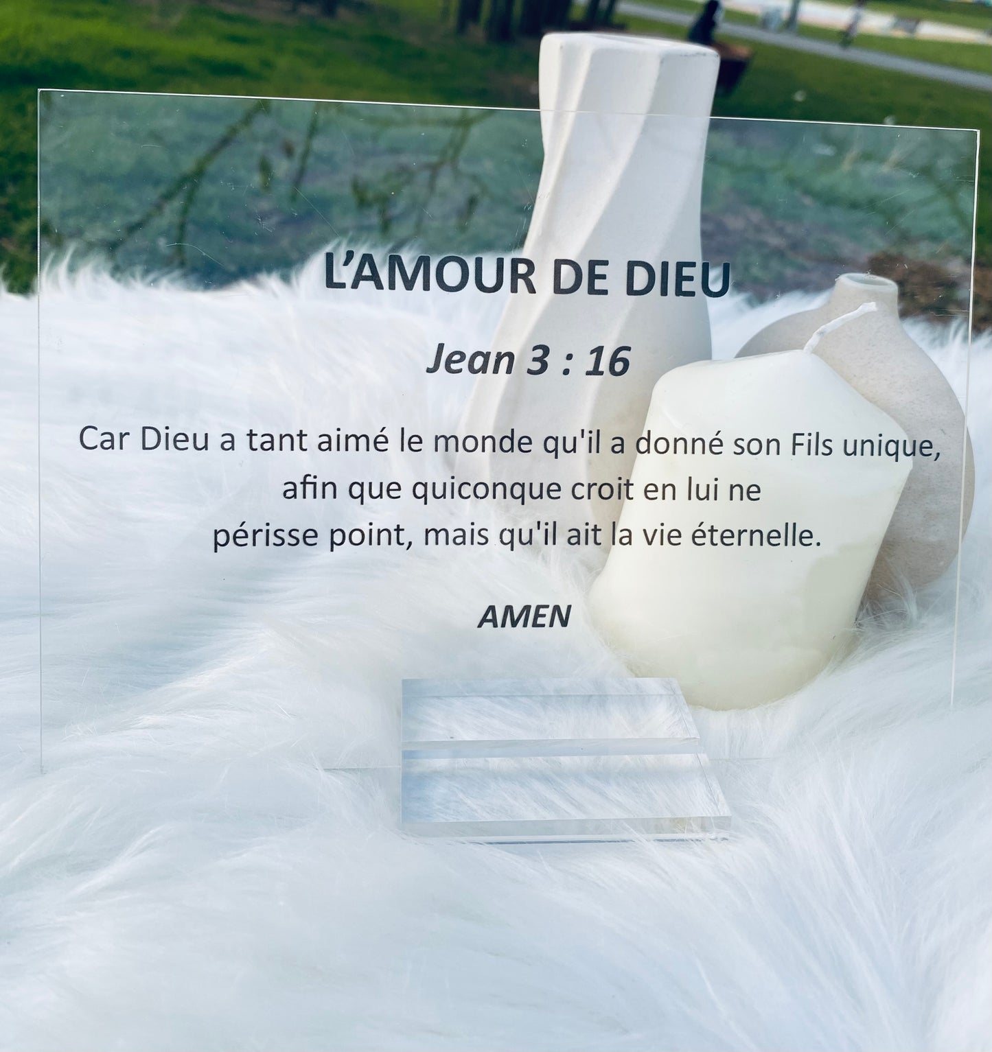 L'AMOUR DE DIEU